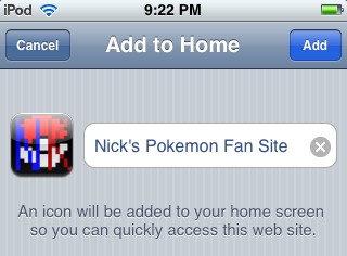 iPhone favicon